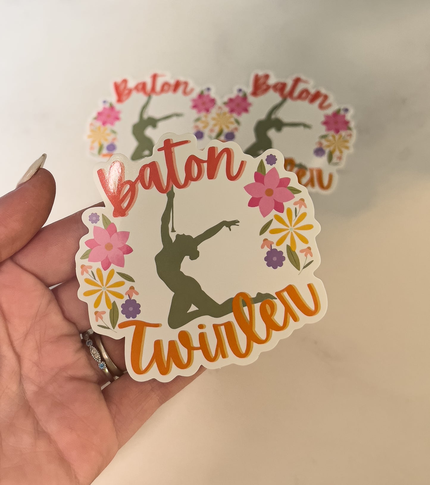 Baton Twirler Sticker