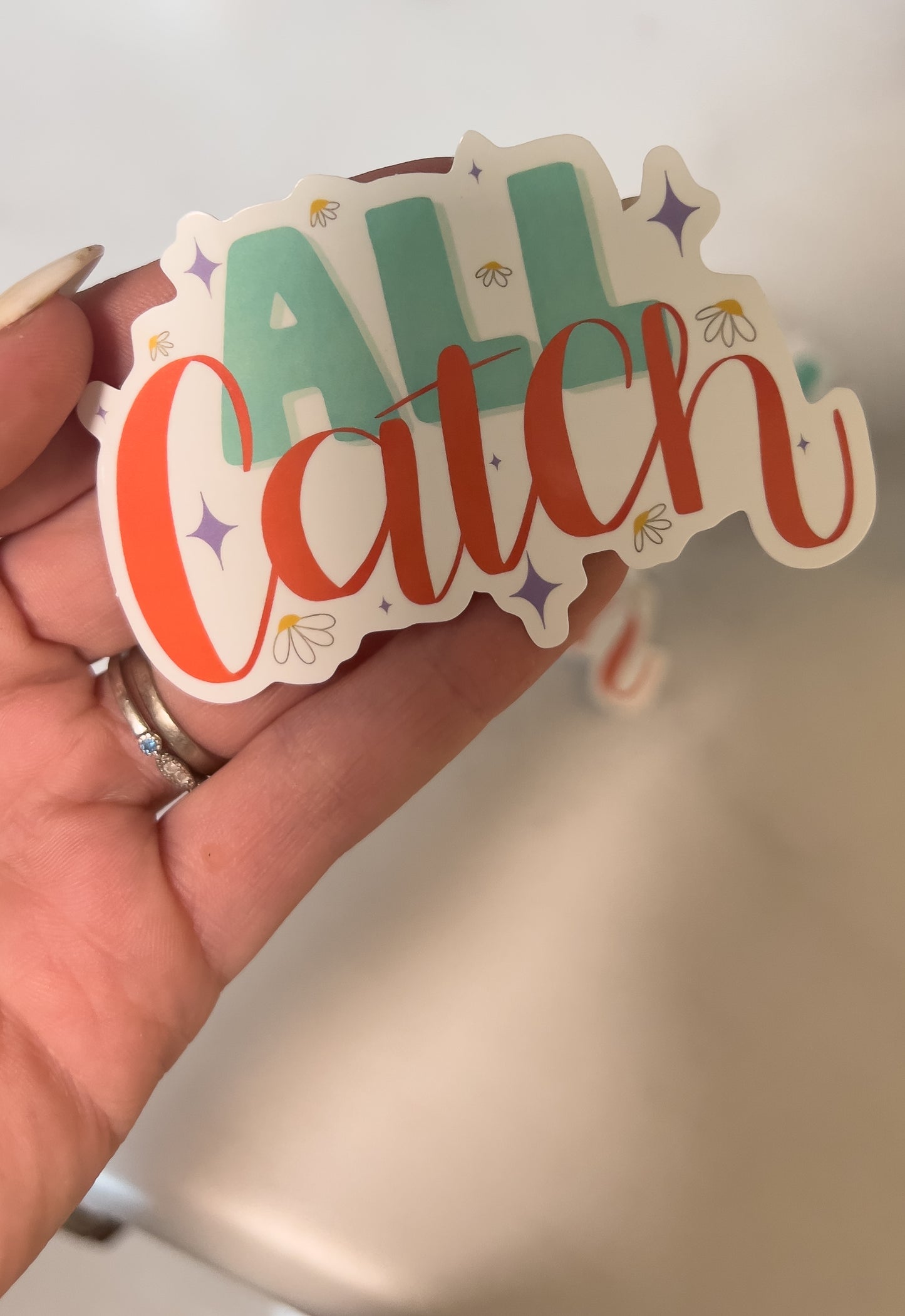 All Catch Sticker