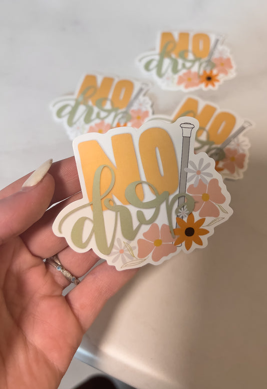 No Drop Twirling Sticker