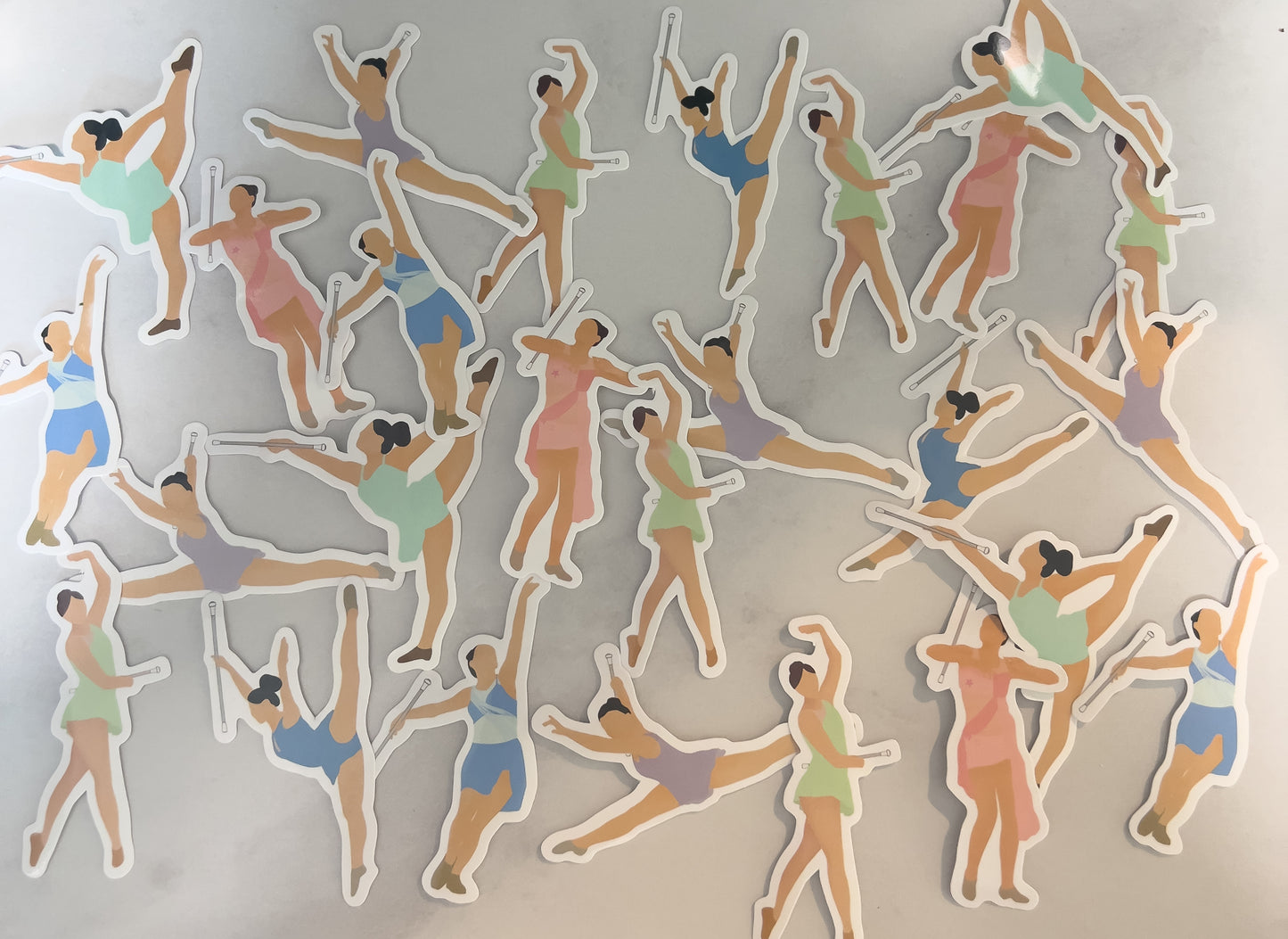 Baton Twirler Sticker