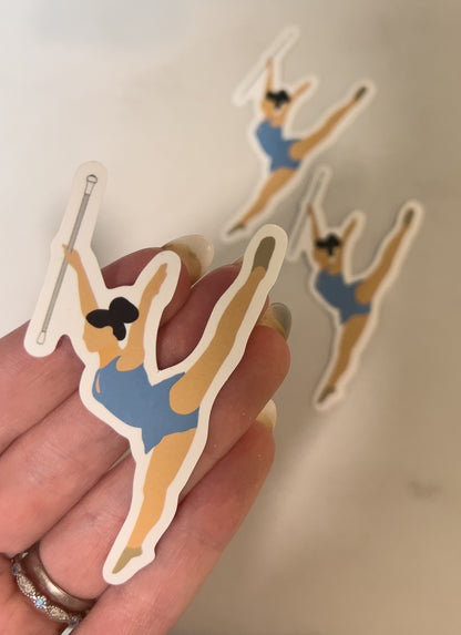 Baton Twirler Sticker