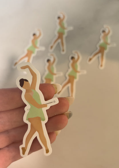 Baton Twirler Sticker