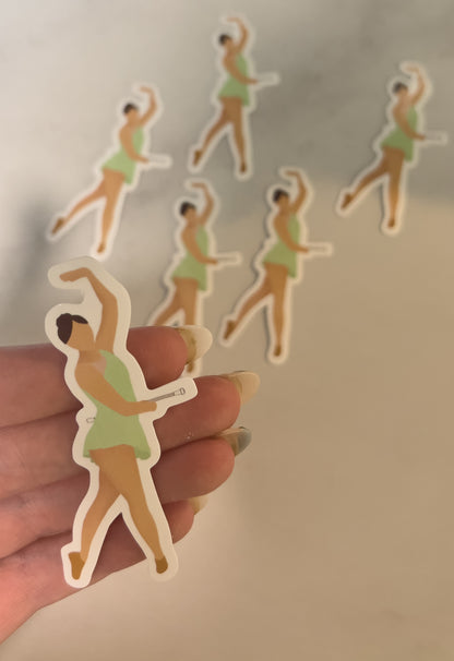 Baton Twirler Sticker