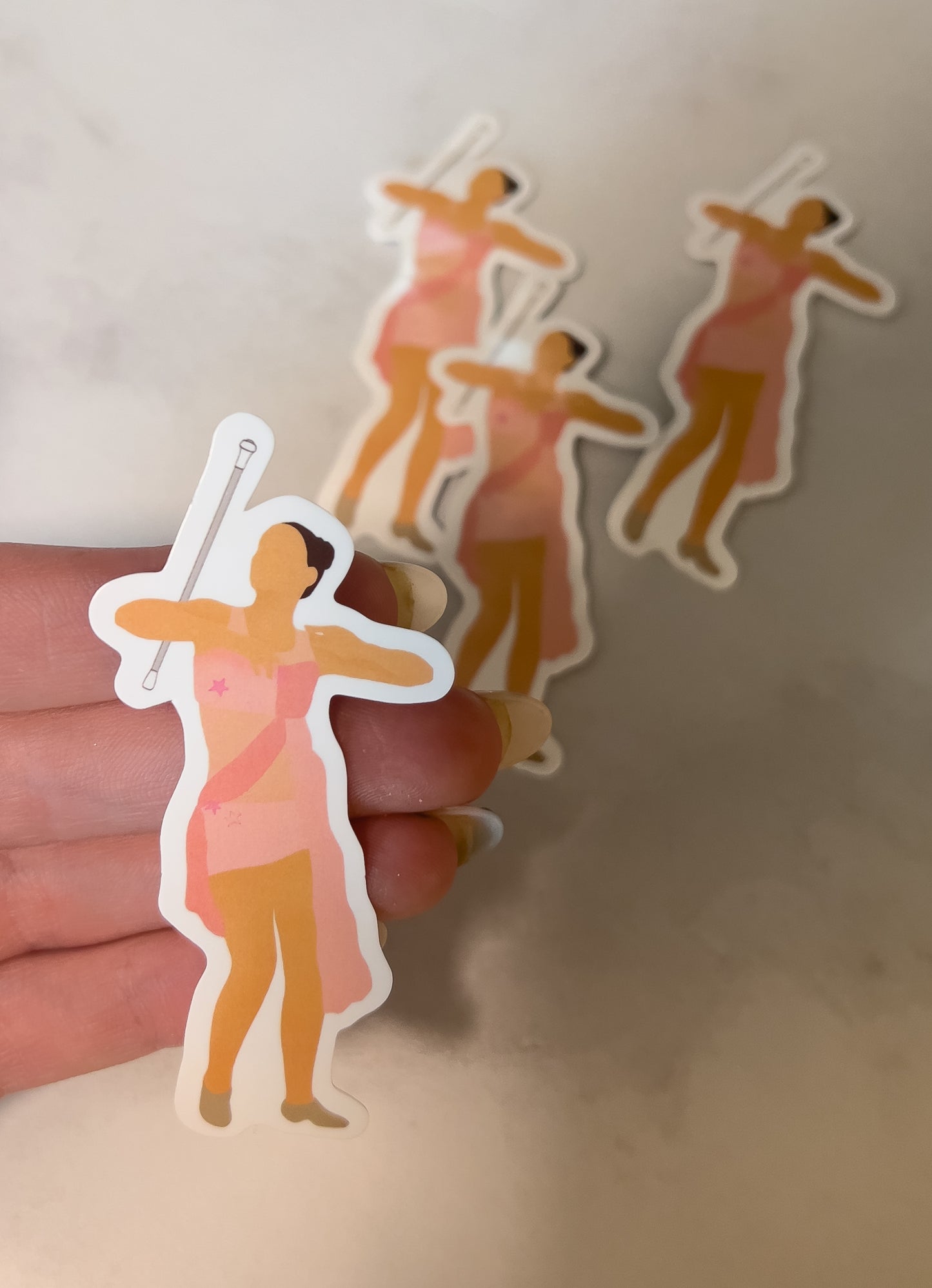 Baton Twirler Sticker