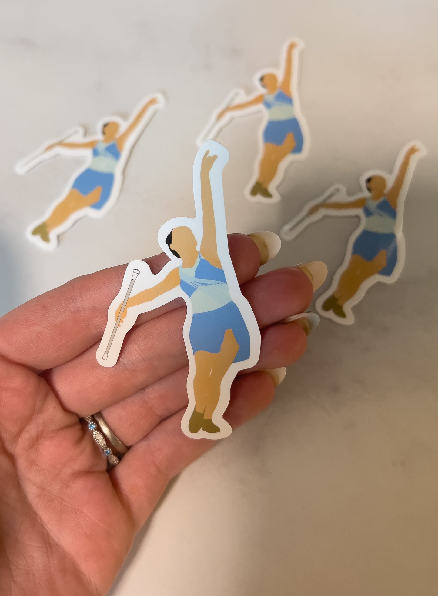 Baton Twirler Sticker