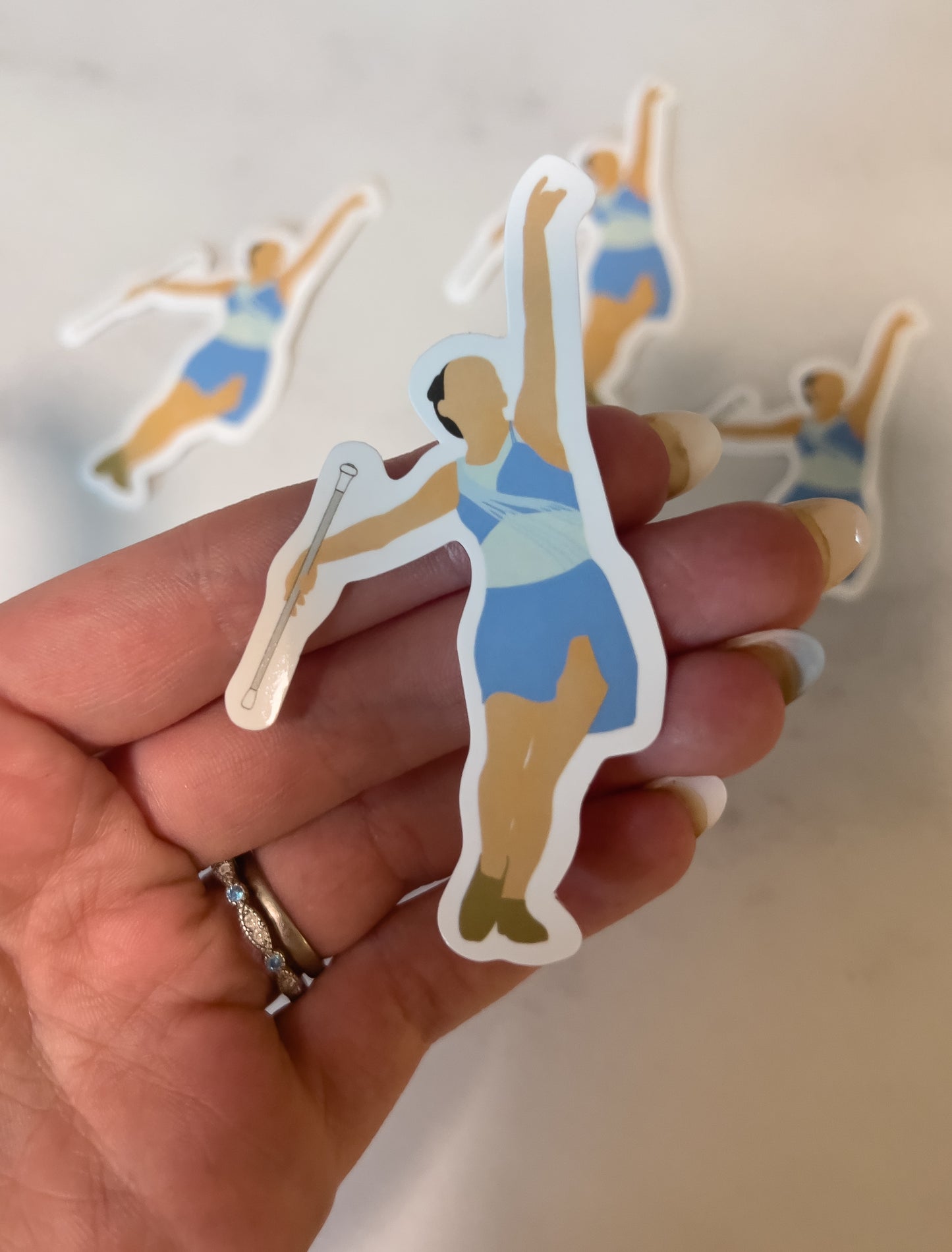 Baton Twirler Sticker