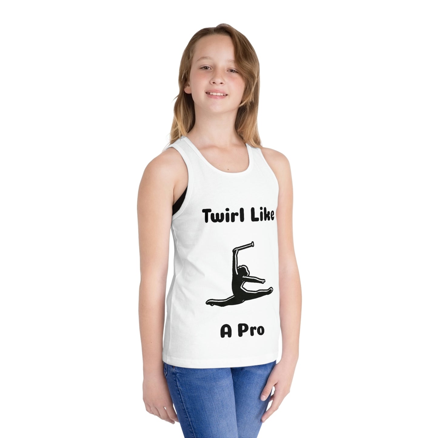 Twirling Pro Kid's Jersey Tank Top