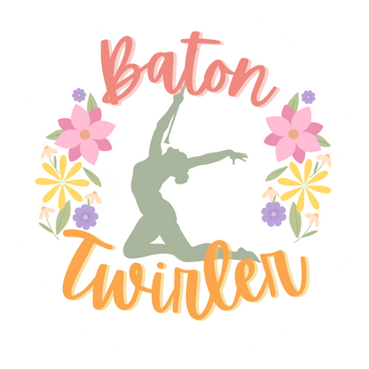 Baton Twirler Sticker