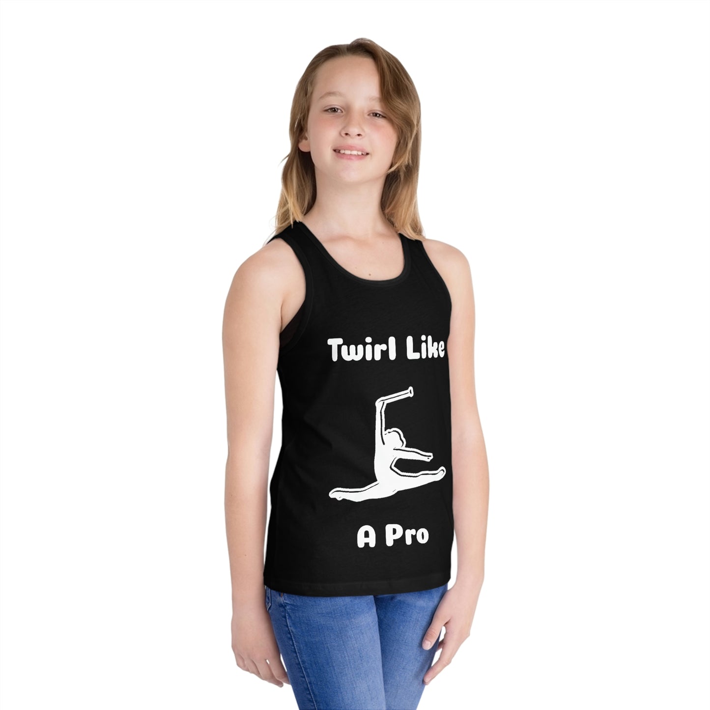 Twirling Pro Kid's Jersey Tank Top