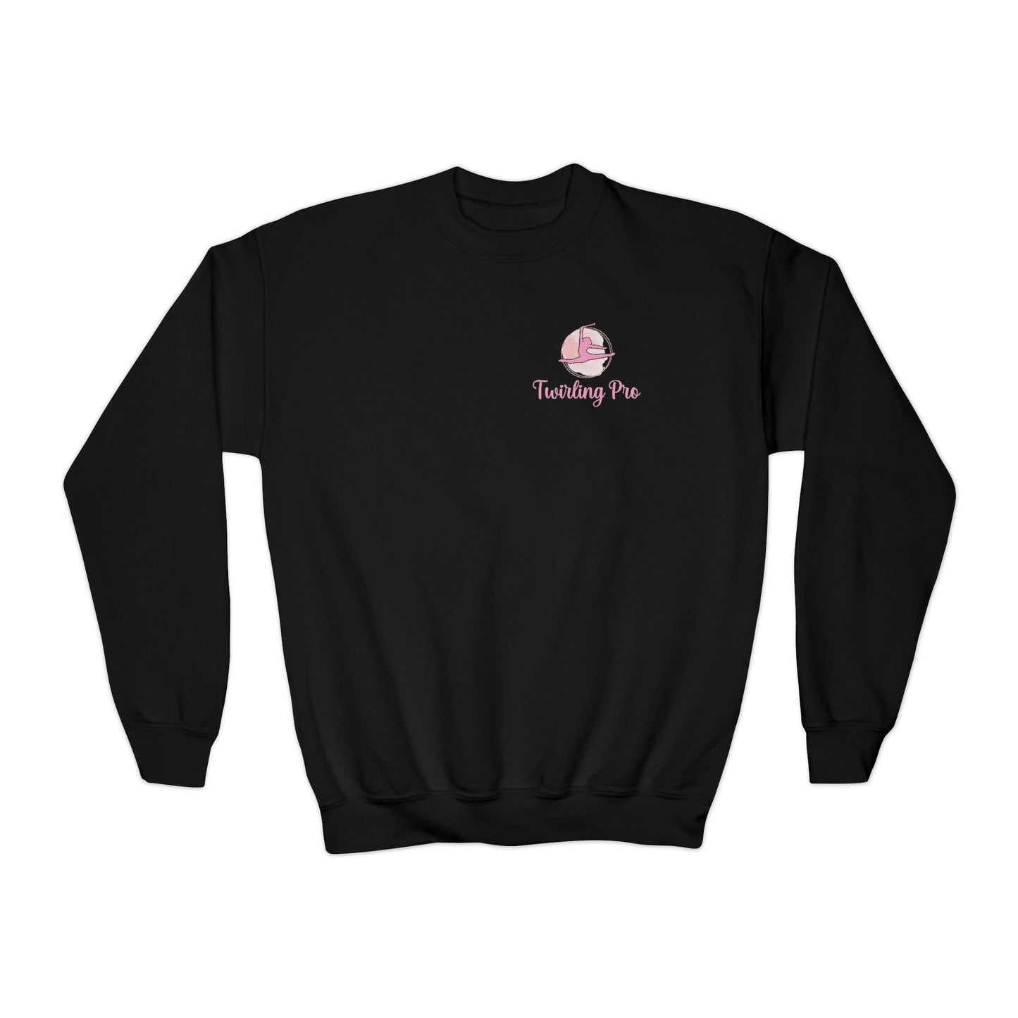 Twirling Pro Youth Crewneck Sweatshirt