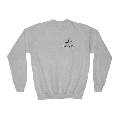 Twirling Pro Youth Crewneck Sweatshirt