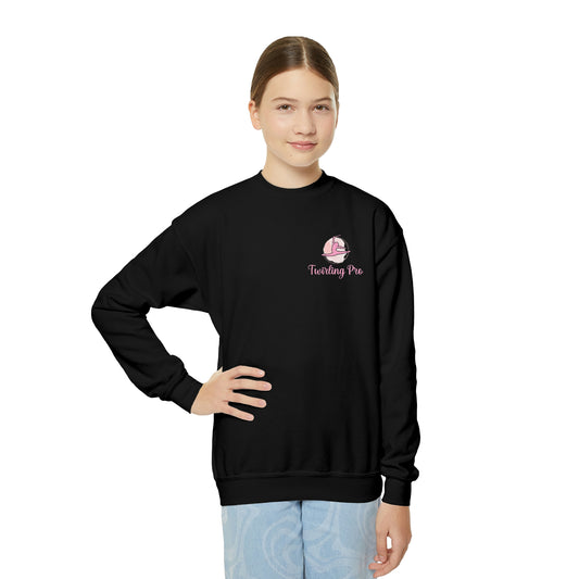 Twirling Pro Youth Crewneck Sweatshirt