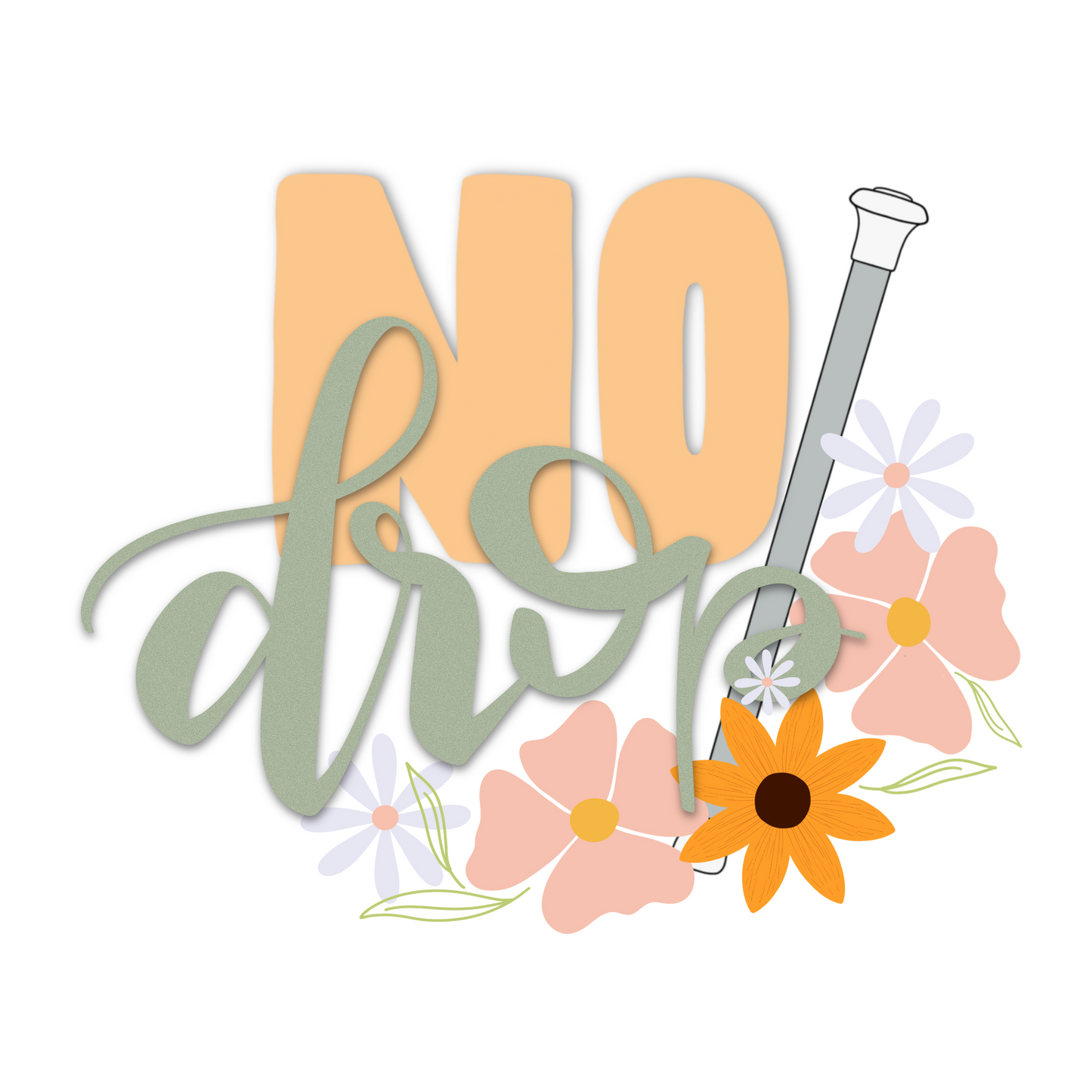 No Drop Twirling Sticker