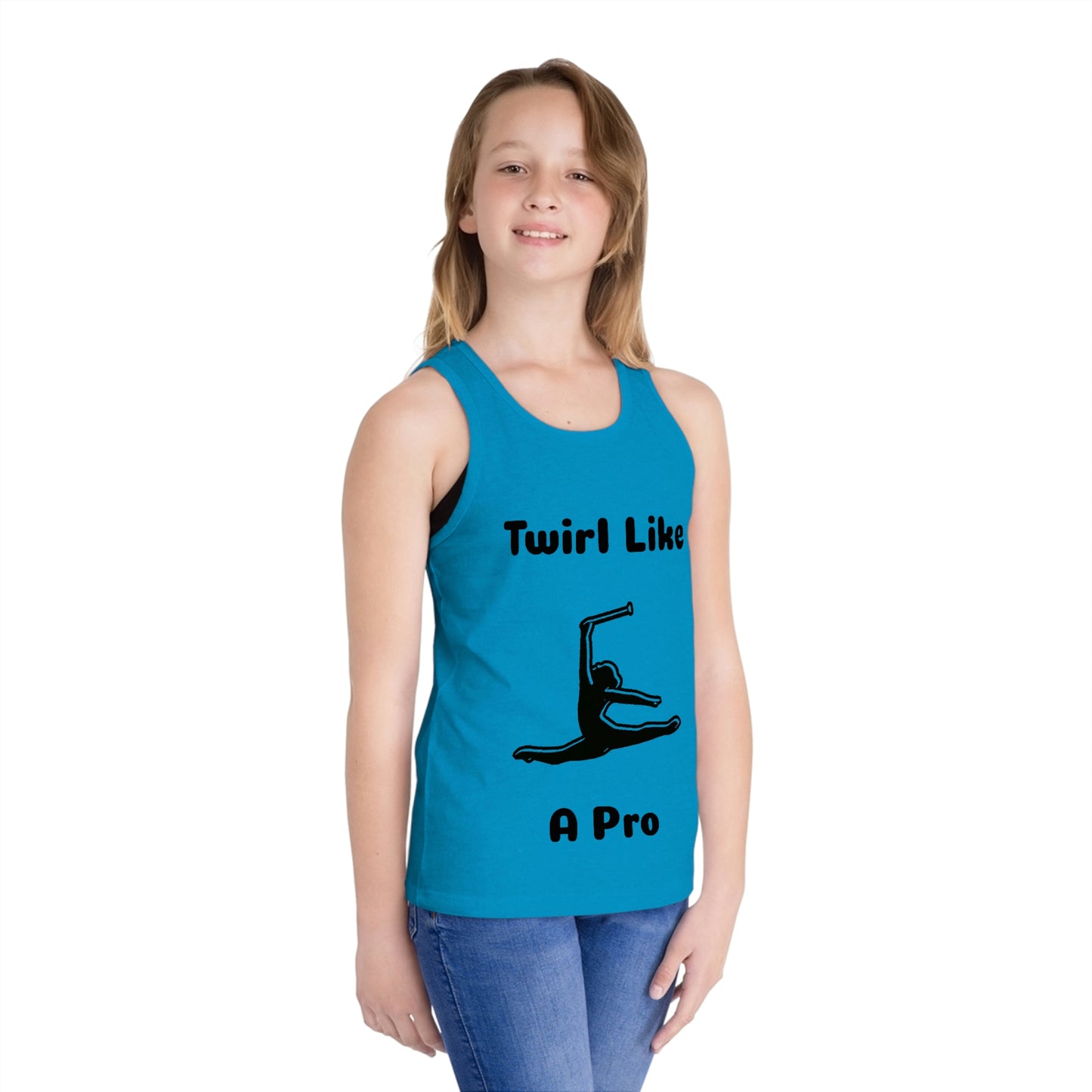 Twirling Pro Kid's Jersey Tank Top