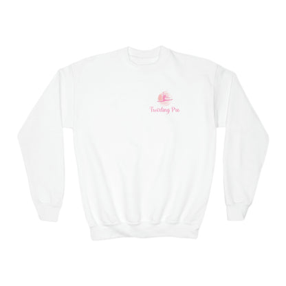 Twirling Pro Youth Crewneck Sweatshirt