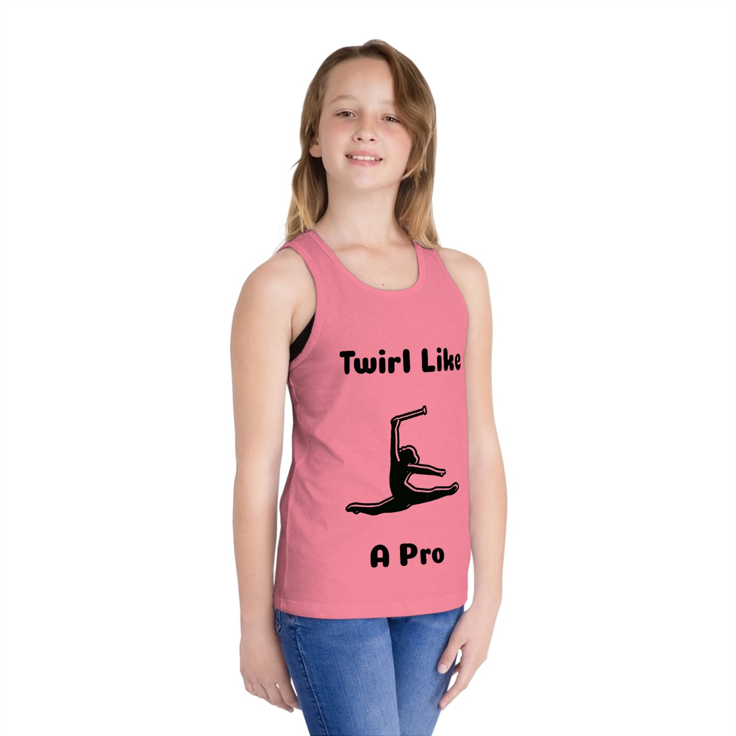 Twirling Pro Kid's Jersey Tank Top